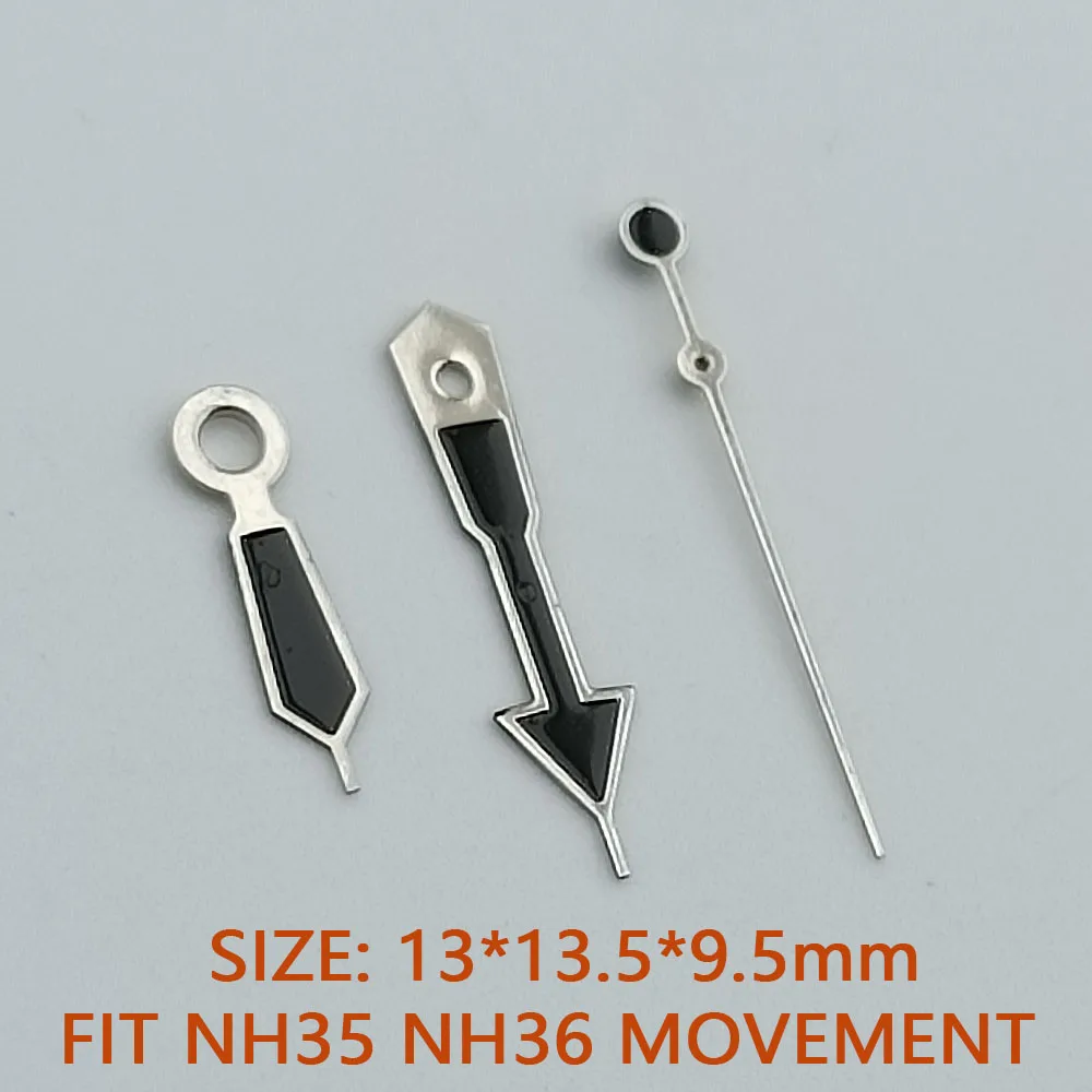 自動移動式ハンドウォッチ,腕時計アクセサリー,時計部品,緑,nh35,nh36