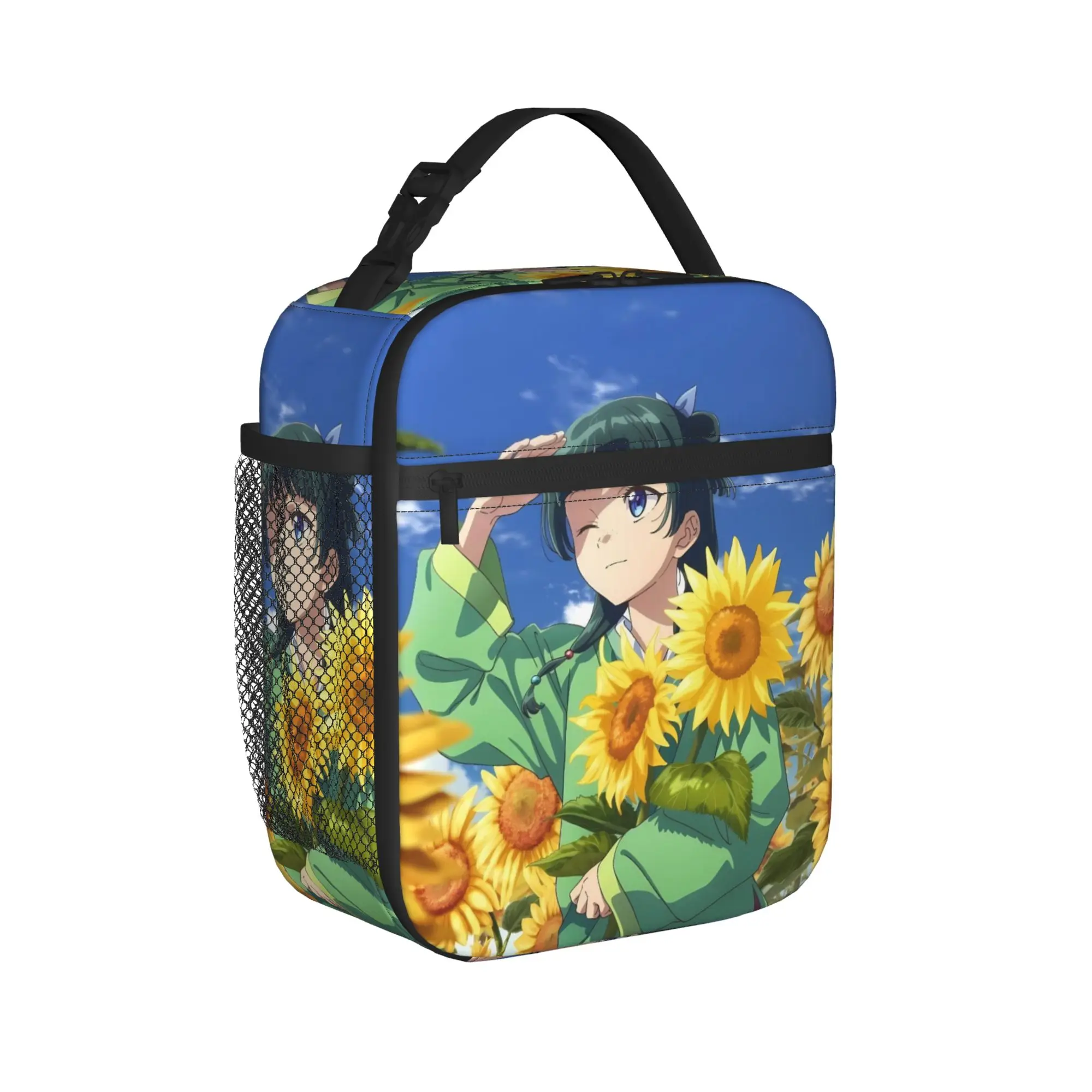 The Apothecary D-Diaries Maomao  Thermal Insulated Lunch Bag Portable Food Bag Container Men Women Thermal Cooler Food Box
