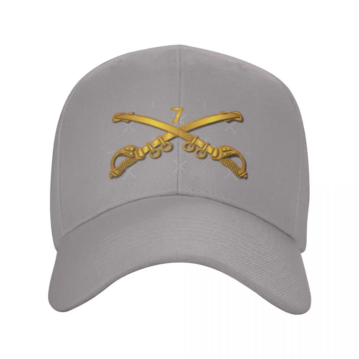 Army - 7th Cavalry Branch Wo Txt Fashion Baseball Cap Peaked Cap Men's Hat Women's Cap Hat Women's