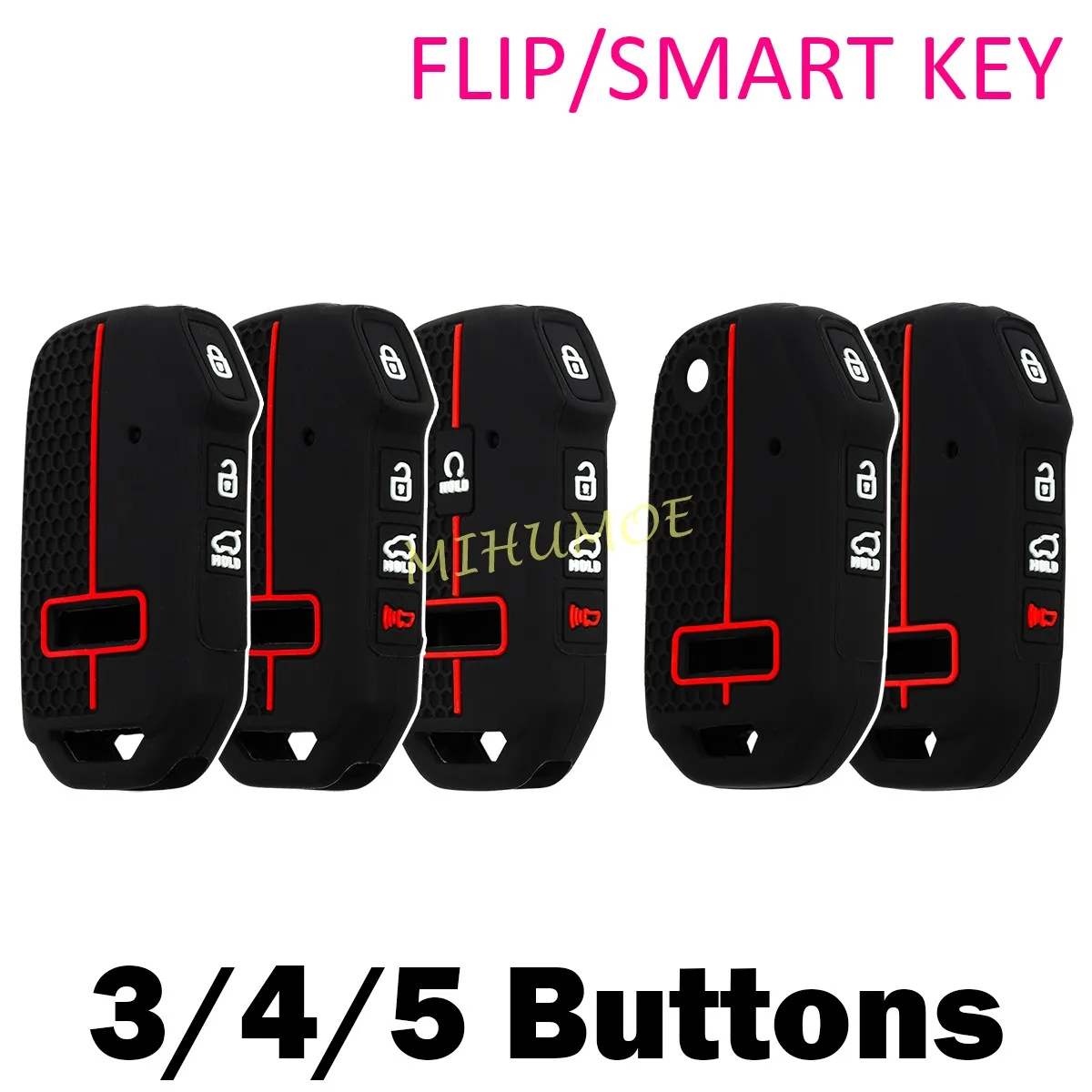 Silicone Car Key Ca… - image
