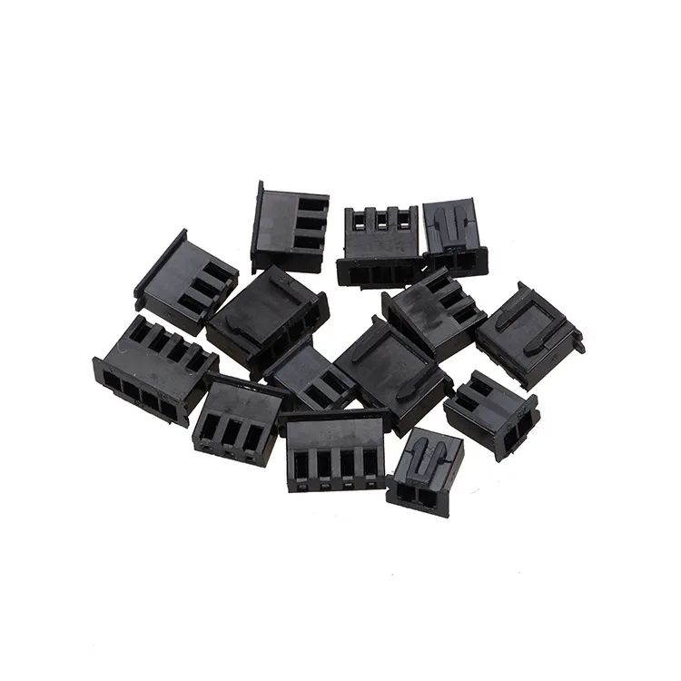 XH 2.54 Pitch White Black Terminal Case, Terminal Female Reed Terminal 2pin 3p 4p