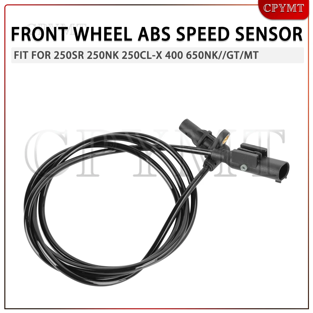 

Fit for CFMOTO 250SR 250NK 250CL-X 400 650NK//GT/MT Motorcycle Front Wheel ABS Speed Sensor Cable 6KMV-080004-8500-M1