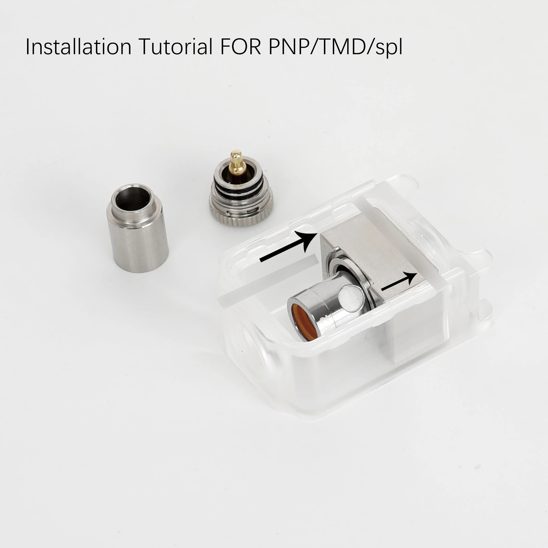 VIP RBA Boro Bridge Tank Atomizer PNP TMD SPL10 Feelin F-lexus Blok 857 Coil لأجهزة Boro / Billet / BB Mod Kit #4