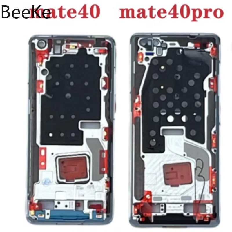 Middle Frame Bezel For Huawei Mate 40 Pro 40RS 40E Pro+ Plus Housings Front LCD Display Holder Screen Plate Panel Replacement