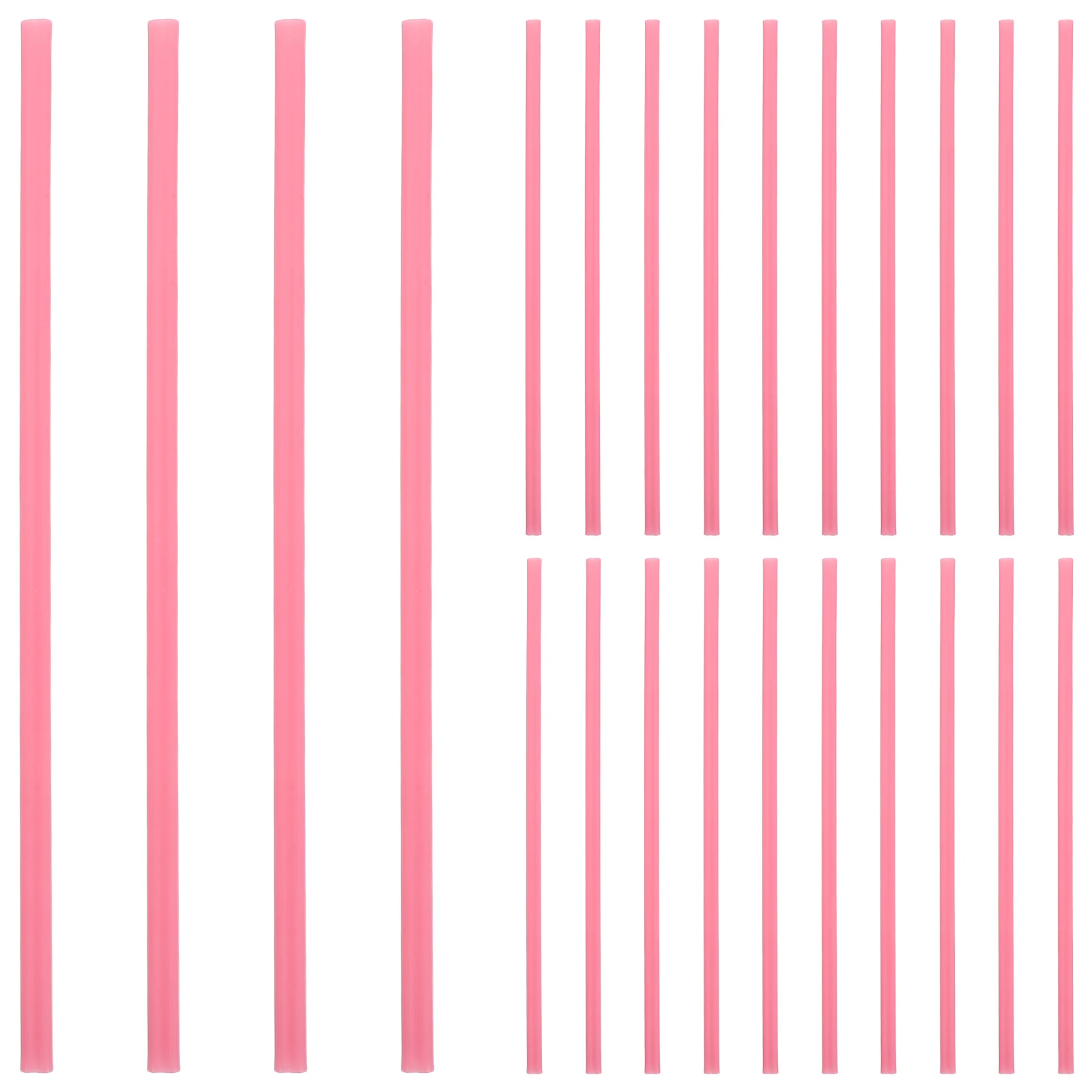 

50Pcs Reusable Heart Shaped Straws Pink Romantic Beverage Accessory Wedding Party Supplies Bridal Shower Favors