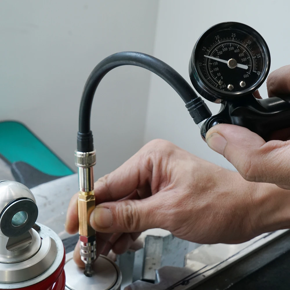 Universal Suspension Shock Nitrogen Filling Needle Kit for Yamaha Raptor CanAm Polaris RZR ArcticCat Fox Ohlins Truck UTV ATV