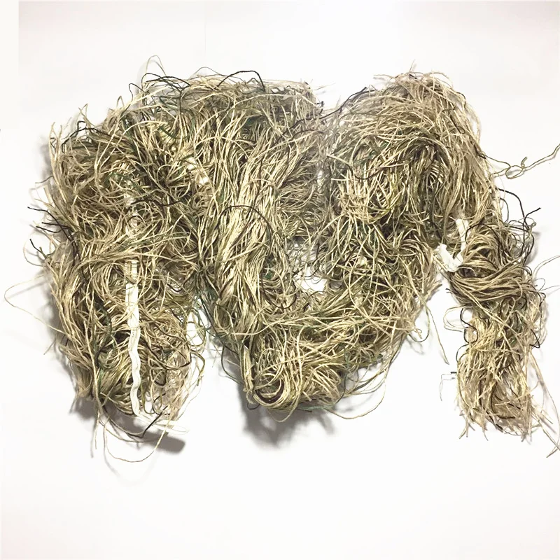 Mlitary CS Hunting Blind Gun Wraps Rifle Wrap Rope Grass Type Ghillie Suits Cover soporte de arbol para caza camuflagem snaiper