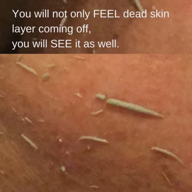 Baiden Mitten Superior Exfoliator Glove,Facial,Body Scrub,Best Firming Dry Skin Treatment,Repair Wrinkles Remove Blackhead,3pack