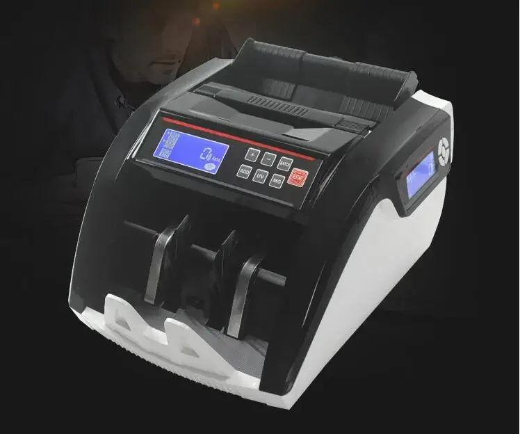 5800D UV/3MG LCD Display With 3 Counting Multi-Currencies Magnet Cash Money Counter Machine