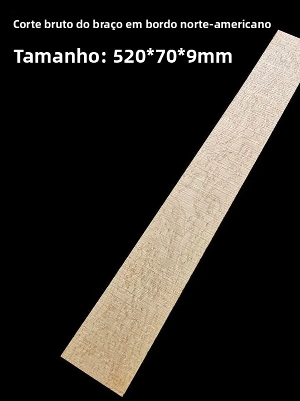 3a-grade-maple-wood-guitar-fingerboard-blank-board-north-america-bird's-eye-pattern-guitar-making-material-parts-repair-and-p