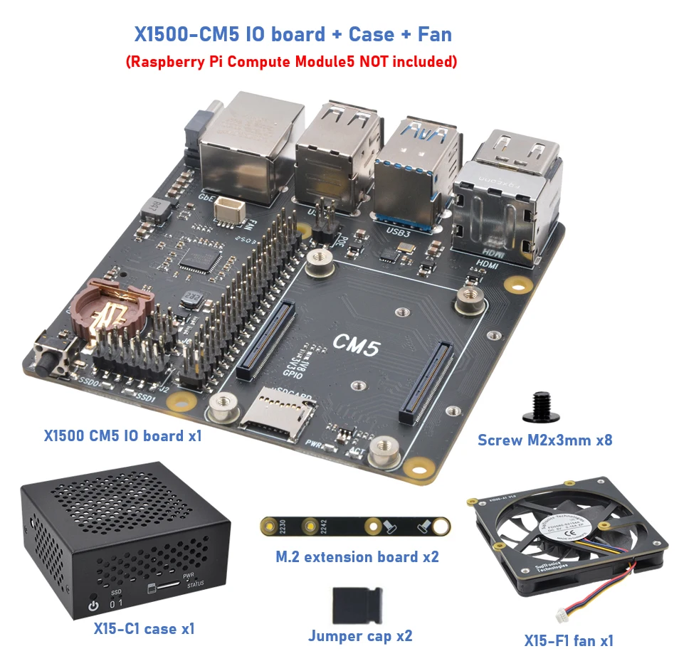 Variant: X1500-BD-CASE-FAN