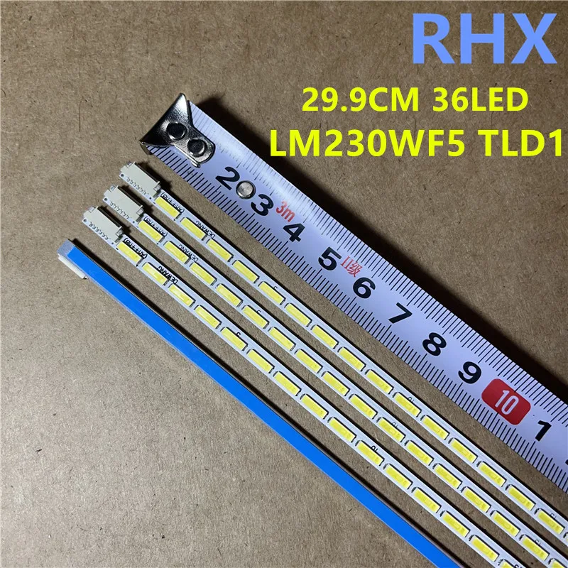 FOR Lenovo all-in-one machine FOR 1008 B520r2 B520 LM230WF5 TLD1 29.9CM 36LED 100%NEW LED backlight strip Aluminum