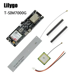 Lilygo-バッテリーホルダー付き開発ボード,モジュールch9102,ttgo T-SIM7000G, ESP32-WROVER-B,wifi,bt,18560,ソーラー充電
