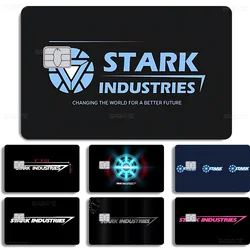 S-Stark I-Industries Group Anime Young Creidt Card Debit Card Sticker Film Case Front Tape For Small Big Chip No Chip