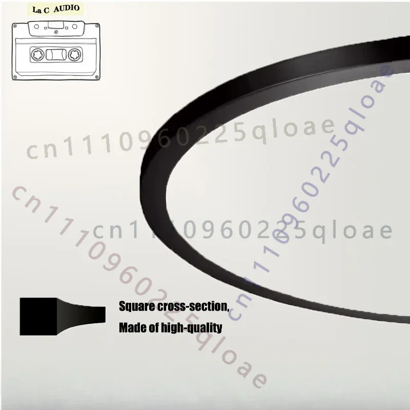 FOR Sony 2PCS Wear Resistant Rubber Transmission Belts Fit WM-B12 Vintage Walkman Cassette Player Maintenance Replacement Part