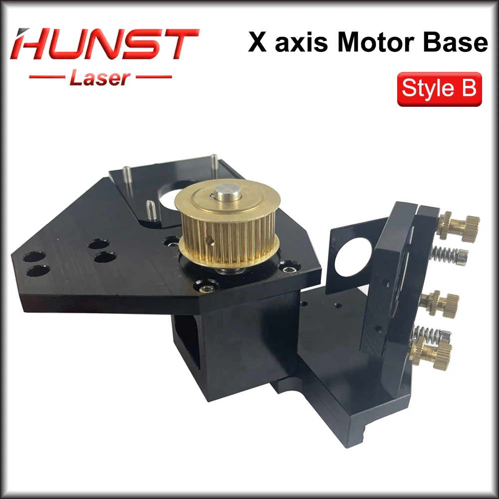 Sede motore Hunst X-axis, riduttore motore passo-passo Nema20 38 denti per macchina per taglio e incisione Laser CO2