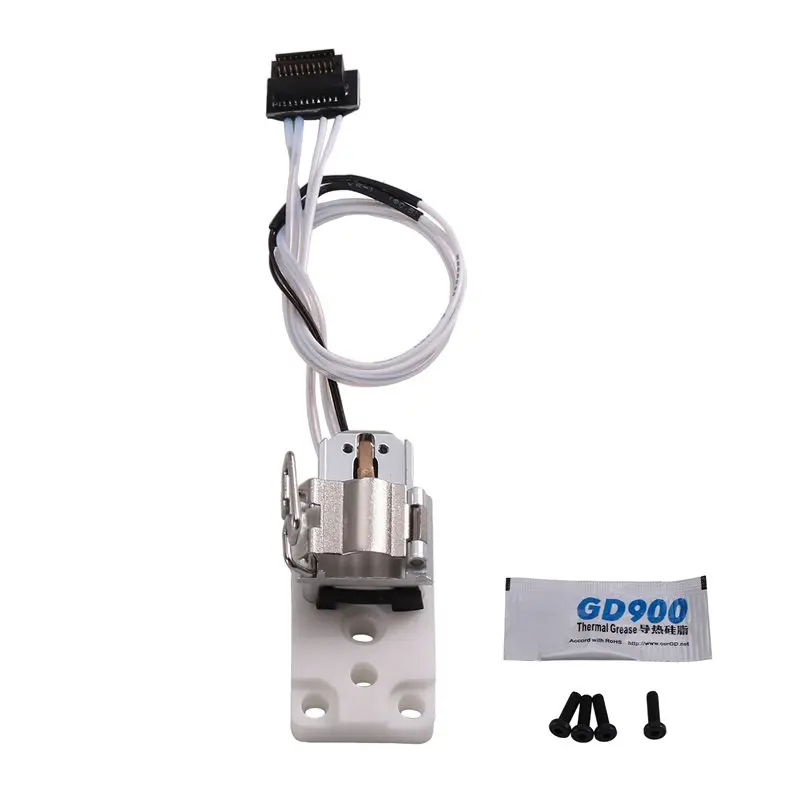 

AT82-Hotend Heating Assembly Hotend Mounting Kit High-Temp Nozzle Block 3D Printer Accessories