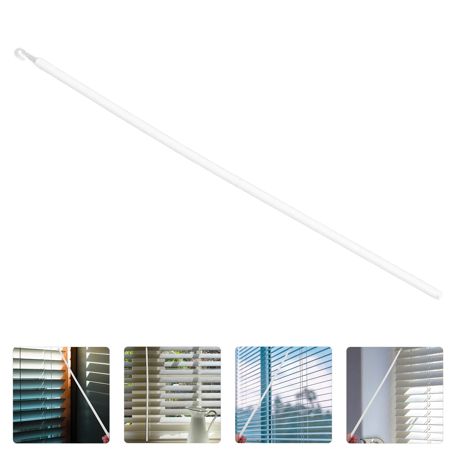 Venetian Blind Accessories Rod with Hook Wand Window Tilt Long Stick Vertical Blinds