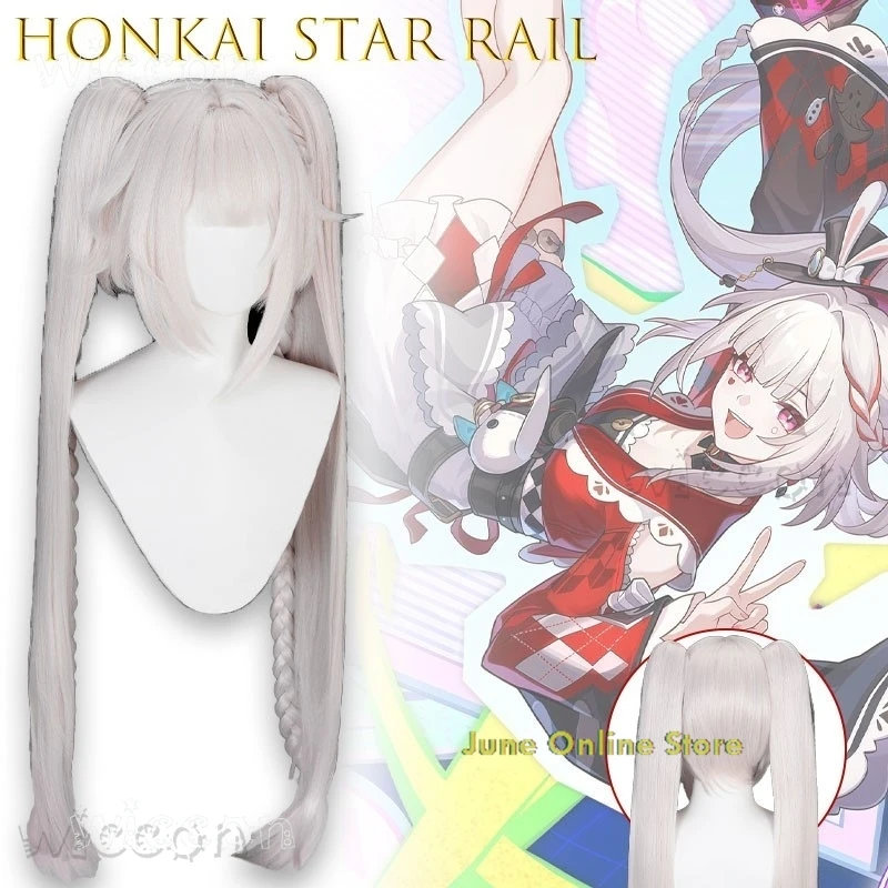

Костюм для взрослых Honkai Star Rail Sparkle: парик из термостойкого волокна, предзаказ, костюмы аниме-персонажей, одежда для Хэллоуина и карнавала