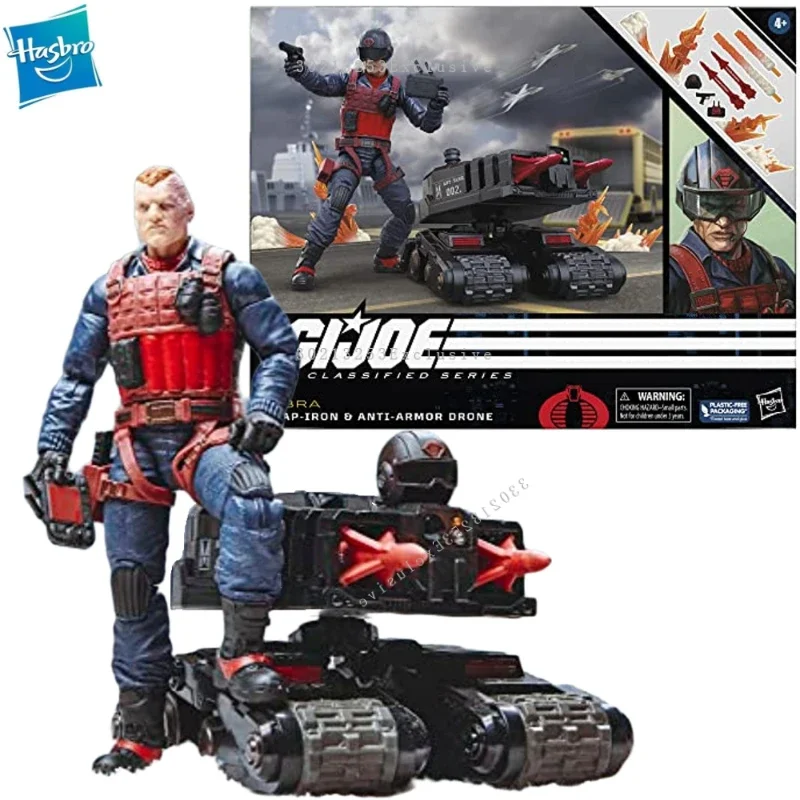 

In Stock GI JOE G.I. Joe Classified Series Scrap-Iron & Anti-Armor Drone Action Figure Model Toy Collection Hobby Gift