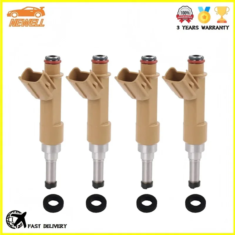 4pcs 23209-37010 23250-37010 Fuel Injectors For Toyota Corolla 09-15 Prius Plus 1.8L 2ZR-FXE 23209-09120 23209-39145 23250-39145