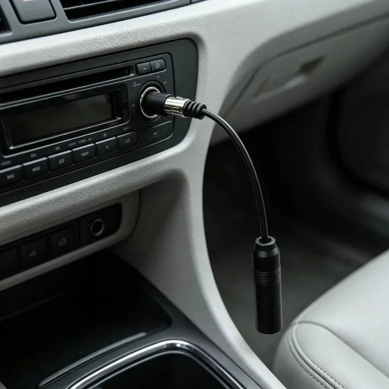 Antenna Adapter 20cm AM/FM Radio Aerial Extension Stereo Audio Radio Car General Elbow Antenna Male To Female Plug Cable Vehicle