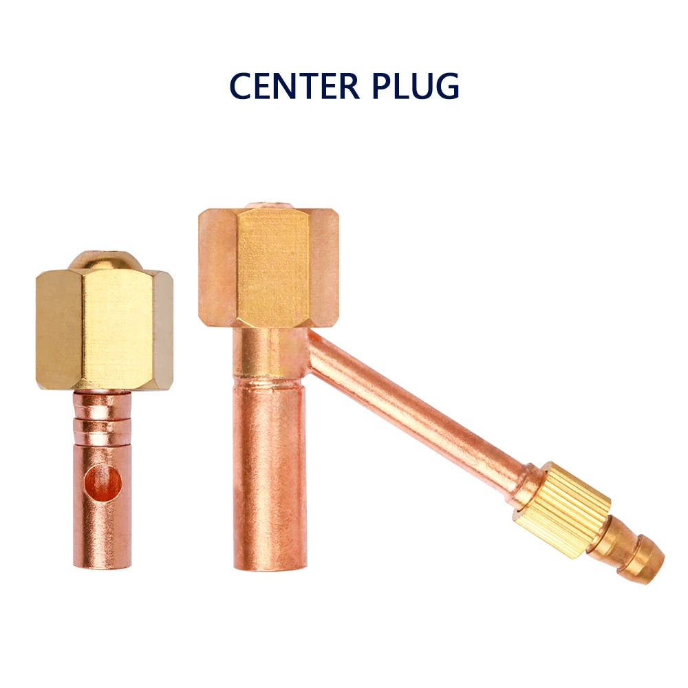 

QQ/QS300A argon-arc welding head with m10 split center plug core copper connector and M16 rear nut