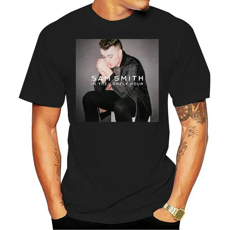 Juniors Sam Smith In the Lonely Hour Bbd Black Men's T Shirt