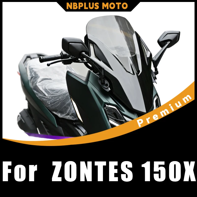 

【Premium】 For ZONTES 150X Forza Style Windshield, Modified Windshield Glass Motorcycle Accessories