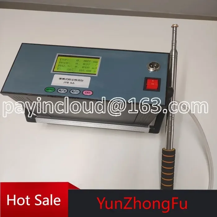 Handheld Pipe Dust Concentration Detector Dust Removal Vent Tsp Measuring Device Probe Measurement