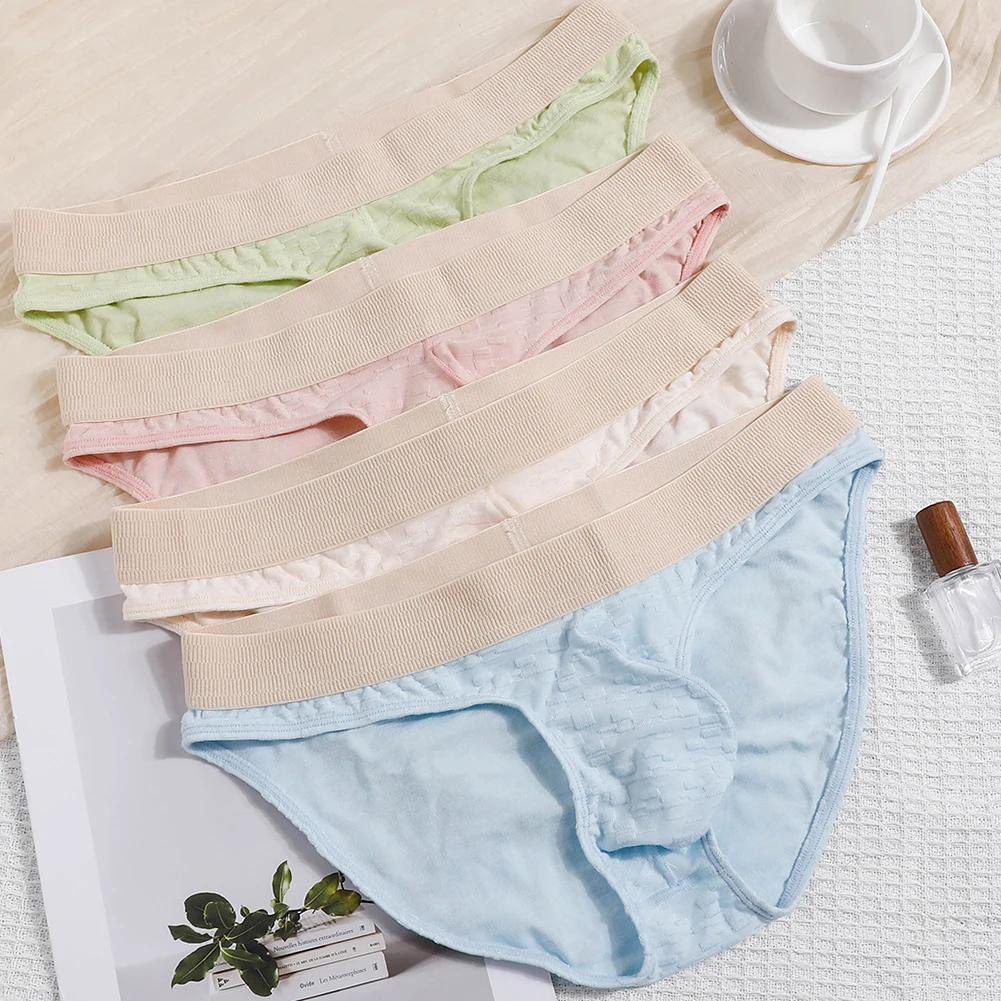 Everyday Use Jacquard Briefs Comfort Shorts Comfortable Breathable Underpants 2XL Available Sizes M-2XL Flexible Fit