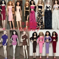 2025 new design 30cm doll clothing set /top pant long sleeve sweater skirt dress / fashion outfit for 1/6 Xinyi FR ST OB BB Doll