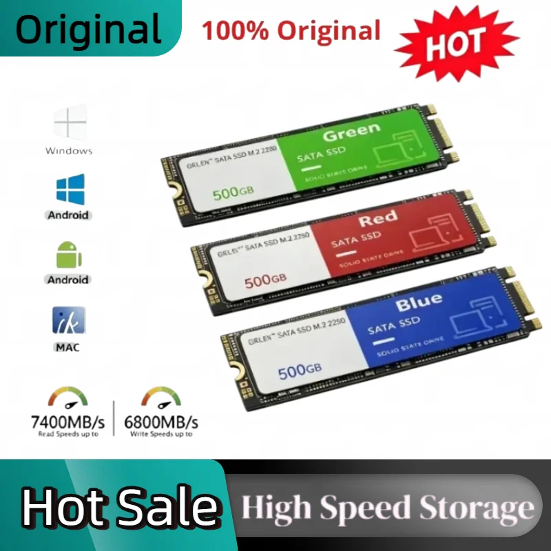 【Brand+】 Original Solid State Drive M.2 SSD High Speed Read Write Internal Hard Disk Ideal for Laptop Desktop Storage Upgrade