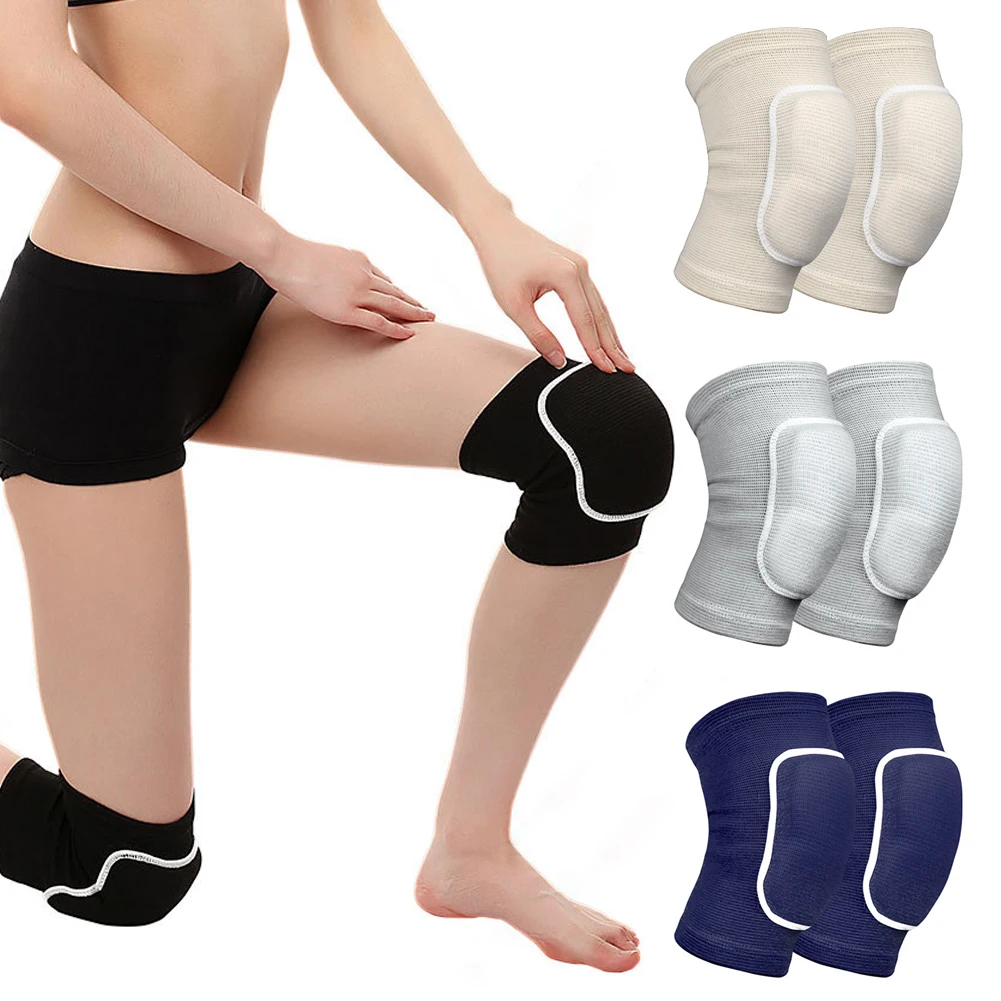 2pcs/Set Sports Kneepad Men Knee Pads Knee Support Fitness Gear Basketball Knee Brace Protector Men Non-Slip Knee Pads Women