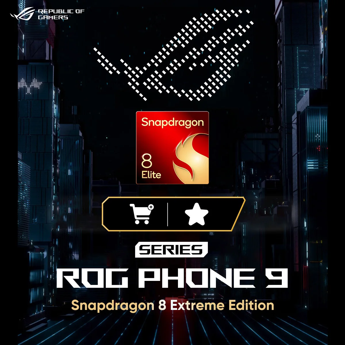 

2024 World Premiere ASUS ROG Phone 9 5G Smartphone Powered by Snapdragon 8 Elite