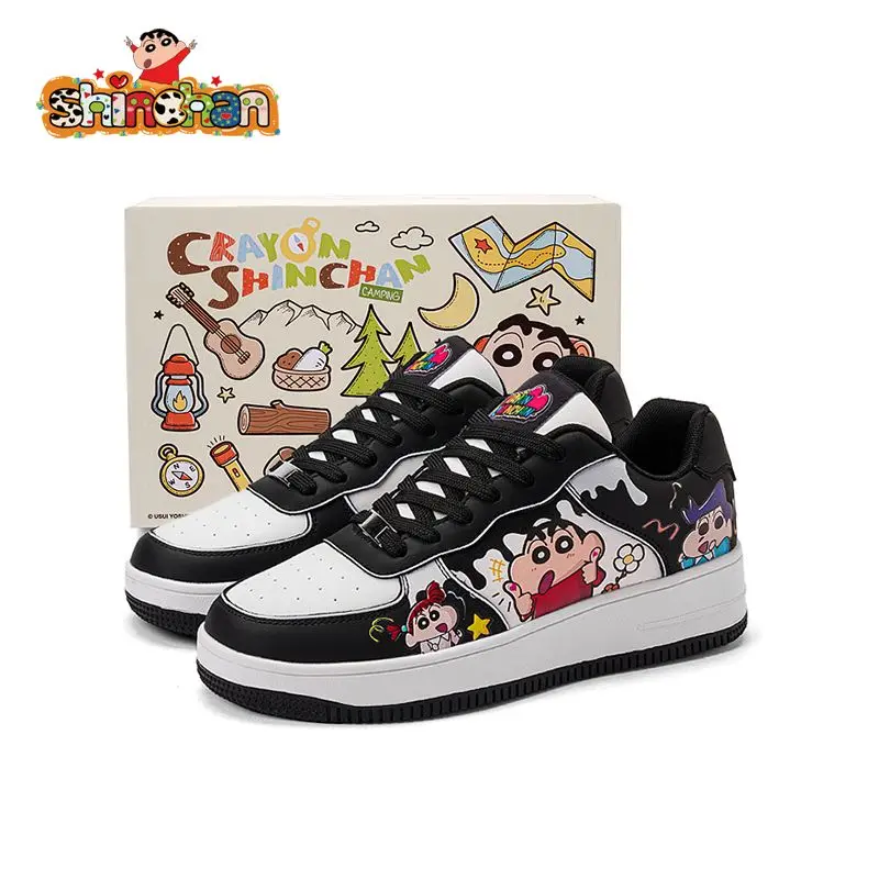 Japan Anime Shoes Cartoon Couple Sneakers Thick Sole Versatile Street Style Student Summer Leisure Sports Shoes Boy Girl Shoes