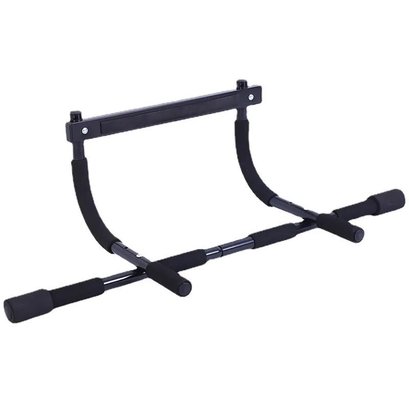 

Multifunctional Indoor Fitness Iron Pull-Up Bar Door Frame Wall Chin Up Horizontal Bar for Body Building Home Use Gym Equipment1