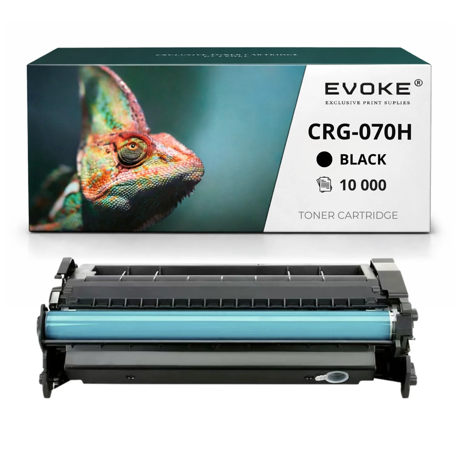Evoke Compatibele Toner voor Canon Crg-070H Crg070H Zwart 10000 Pagina's I-Sensys Lbp243Dw Mf 463Dw/465Dw