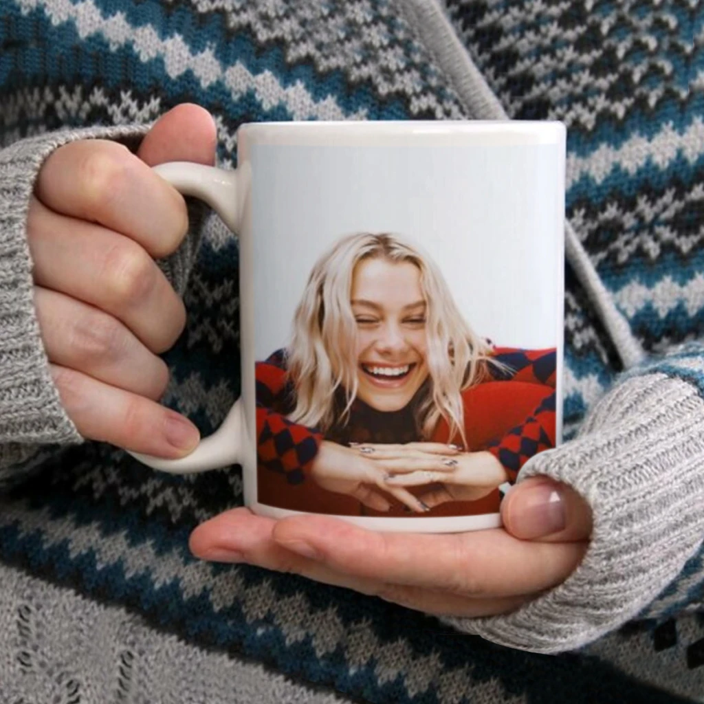 Singer Phoebe Bridgers Music Album Hot Songs Movie Coffee Milk Cup Mocha  Mug Kawaii Cups Original Mugs 11oz