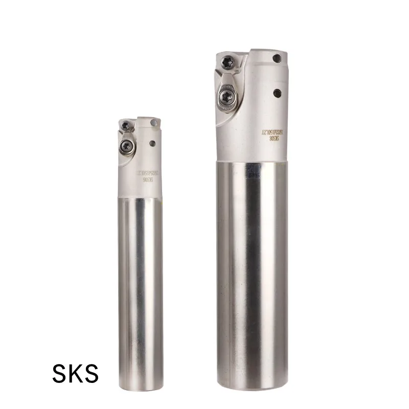 SKS Milling Fast Feed Cutter Lengthened  Insert WDMW0608 Handle Alloy Cnc Hardened Aseismic Rod Machine Inserts Tool milling cut