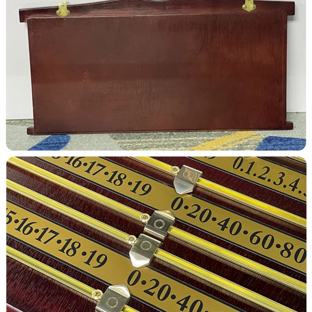 Подвесной настенный аксессуар для бильярда, английский снукер, твердая древесина, пластик, черный, восемь турниров, профессиональный, высококачественный