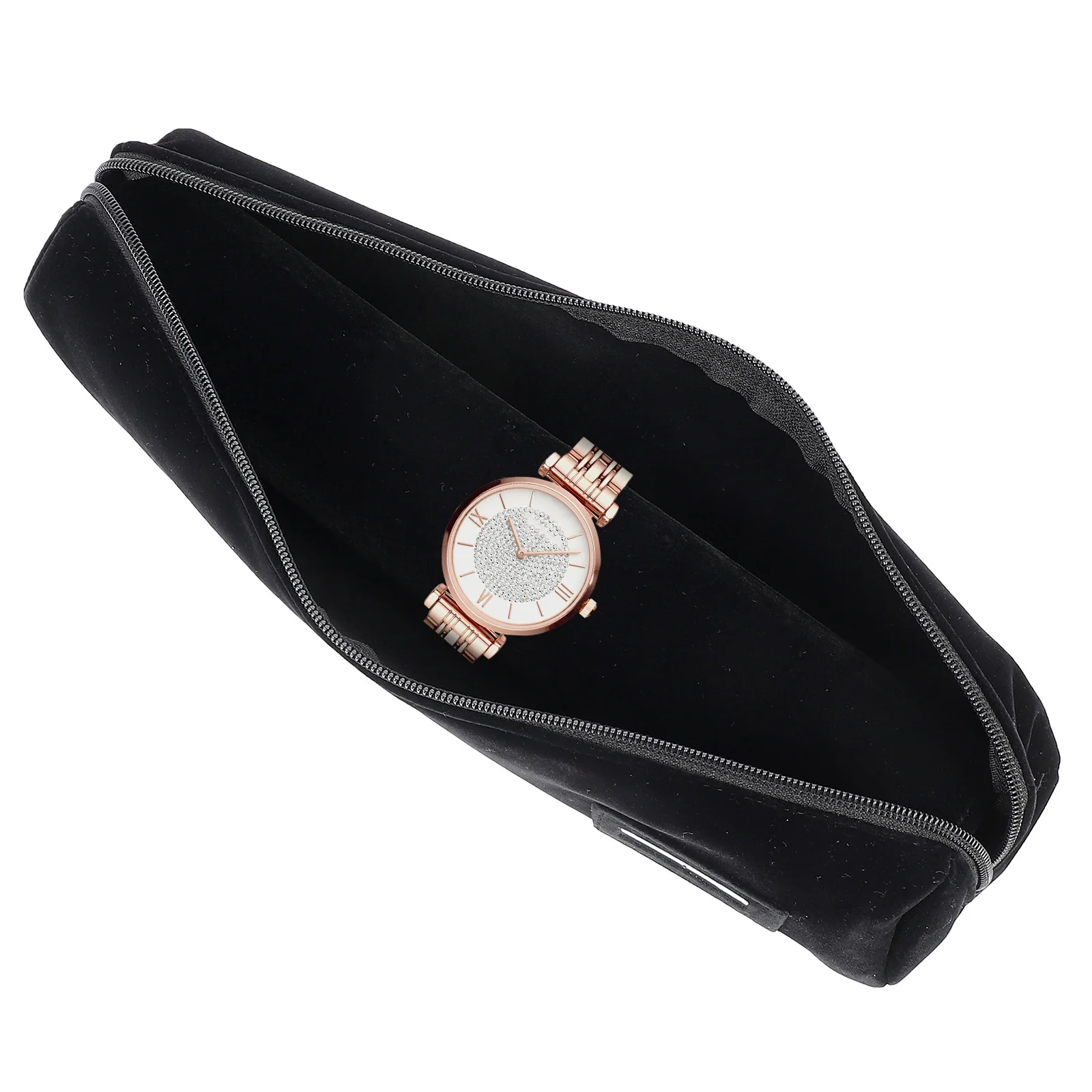 

1Set Jewelry Storage Roll Small Exquisite Bracelet Watch Organizer Durable Travel Display Roll Lightweight Scratch Protection