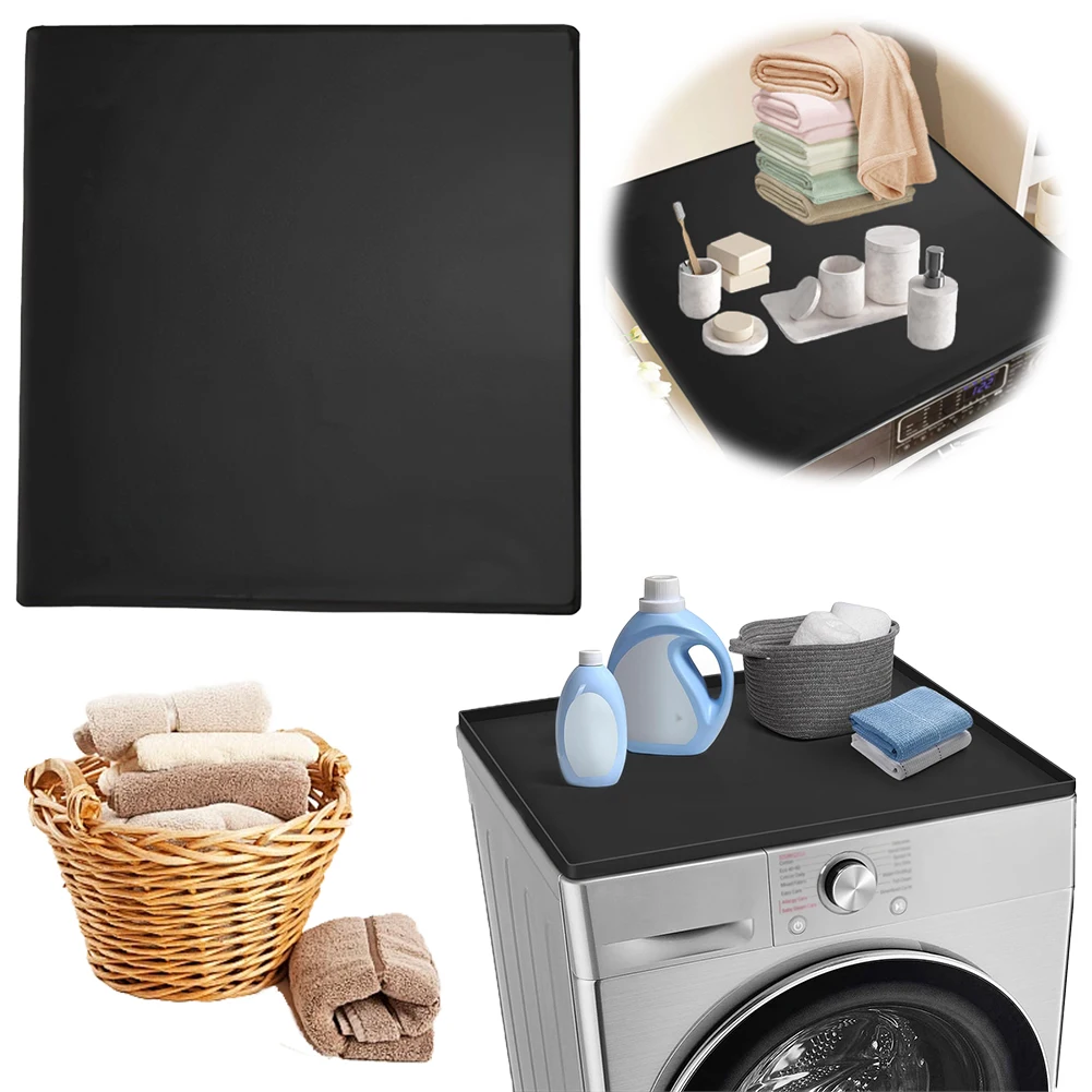 

Защитный коврик для сушильной машины, устойчивый к царапинам верхний чехол для стиральной или сушильной машины, термостойкий чехол для столешницы для стирки для ванной комнаты, кухни