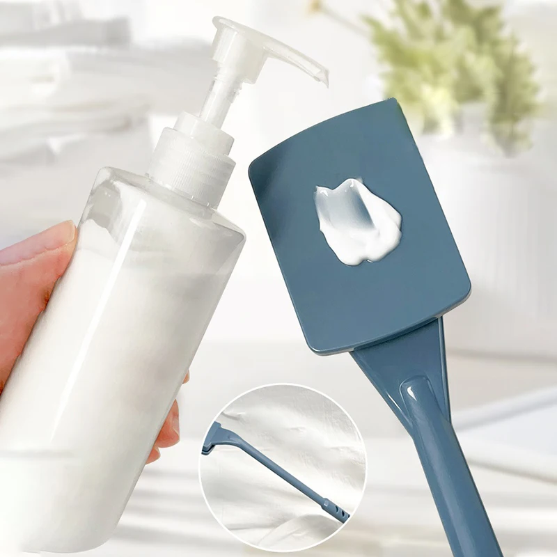 Lotionapplicator Body Wash Brush Gewatteerde borstel met handgreep met lange reikwijdte Zelftoepassing voor rugvoeten Huidcrème Zonnebrandcrème