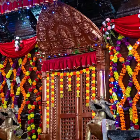 5-50 st ringblomsgirland dekoration Diwali indisk bröllopsdekoration de dödas dag mexikansk fest konstgjorda ringblommor 10 best sales Mexikansk dekoration - №4