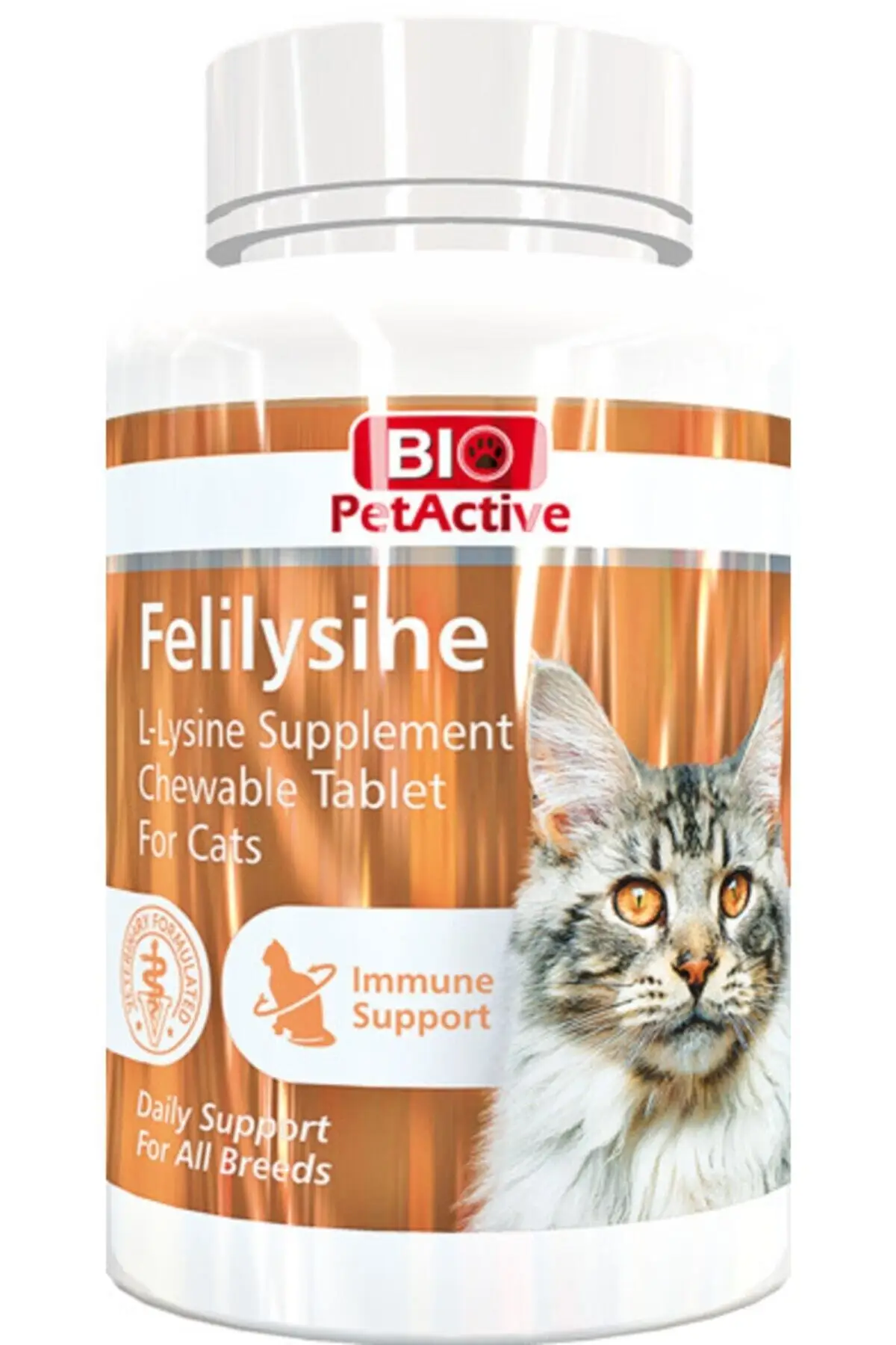 Felilysine | Lysine For Cats Vitamin Tablet/Kedi Immune System Booster Reinforcing 90 Tablet