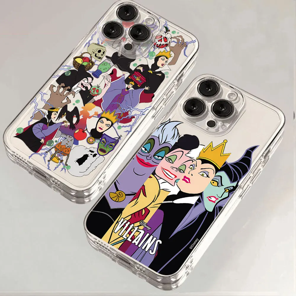 Disneys Snow White Halloween Phone Case For OPPO Reno 12F 12 7 11 11F 10 2F 4 8 8T 8Z 7Z Pro Plus 4G 5G Clear Soft TPU Cover