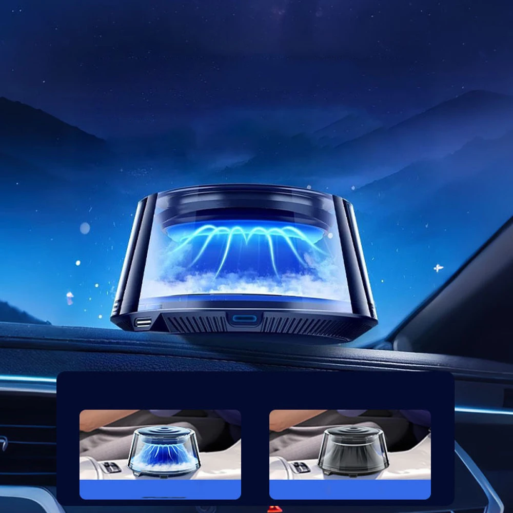 Mount Fuji Car Aroma Diffuser, Premium Auto Air Freshener, Automatic Spray Perfume, Long-lasting Fragrance for Vehicle Interior