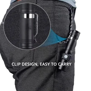 High power LED flashlights Zoomable, T6 LED lamp beads, waterproof, 4 lighting modes, multifunctional USB charger modes 9 Main Sales High Power LED flashlights - №7