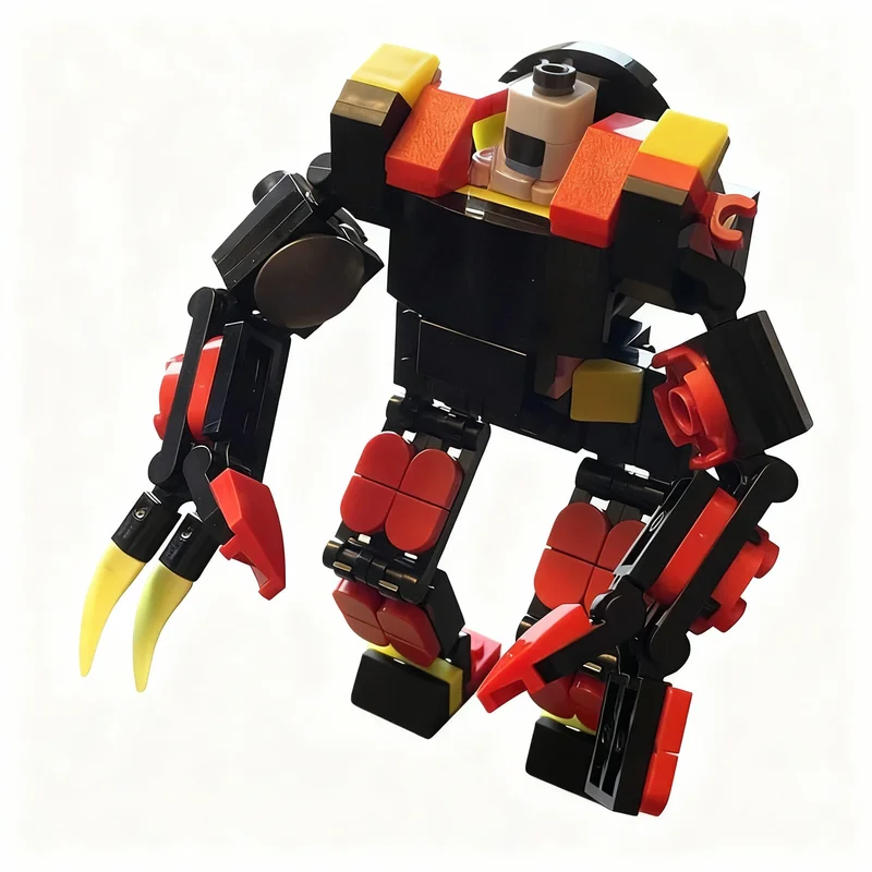 122 piezas MOC Surprising Spider Mech Suit Creator 3 en 1, Bloques de Construcción de Modelos, Juguete de Construcción, Regalos de Navidad, Idea Creativa DIY